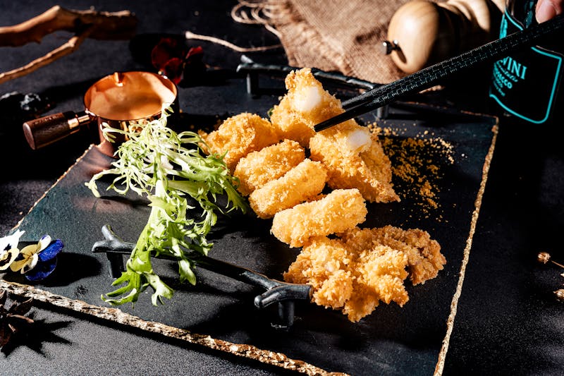 Crispy Calamari with lemon aioli