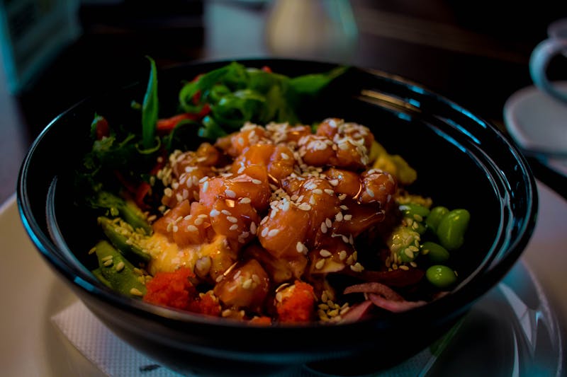 Teriyaki Salmon Bowl